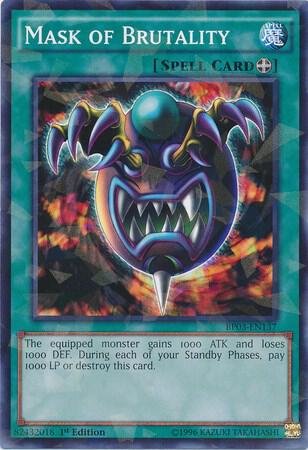 Mask of Brutality (Shatterfoil)