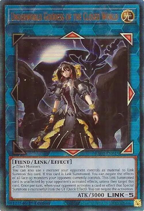Underworld Goddess of the Closed World (PUR)