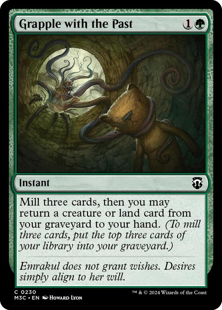 Grapple with the Past (Ripple Foil)