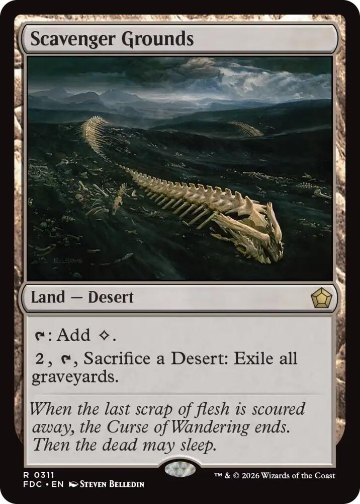 Scavenger Grounds [Commander: Foundations]