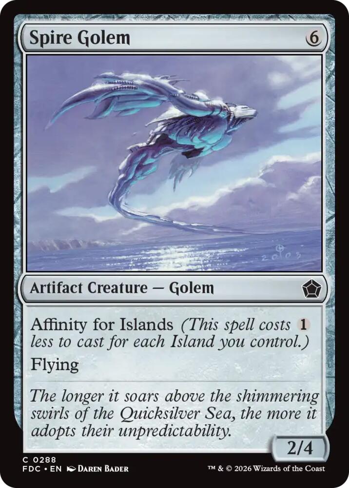 Spire Golem [Commander: Foundations]