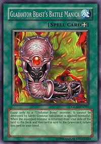 Gladiator Beast's Battle Manica