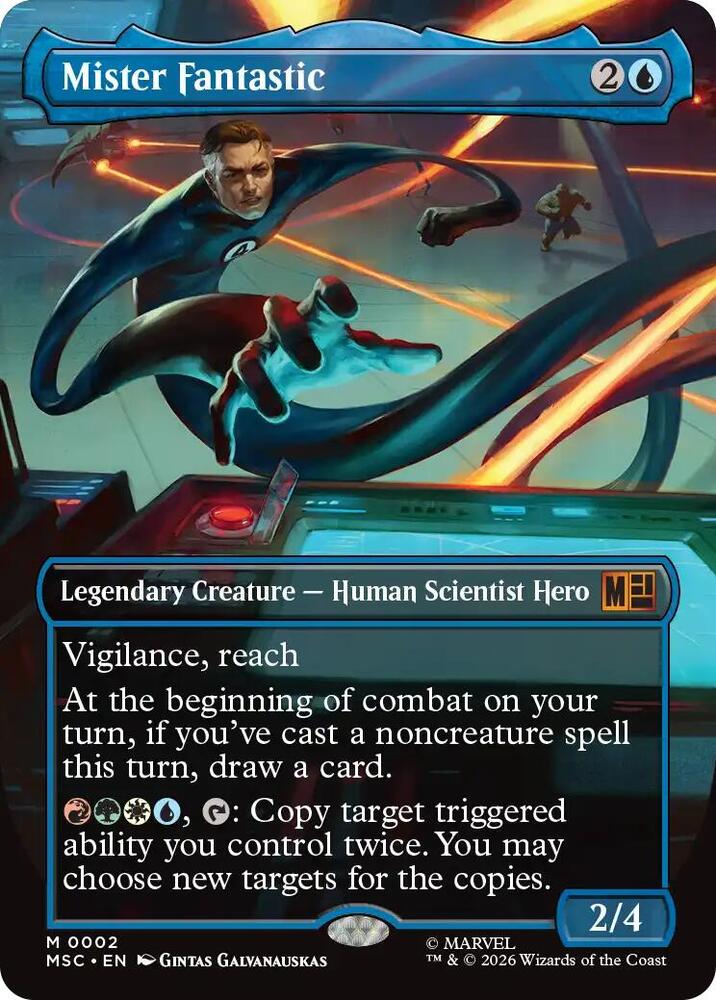Mister Fantastic (Borderless)