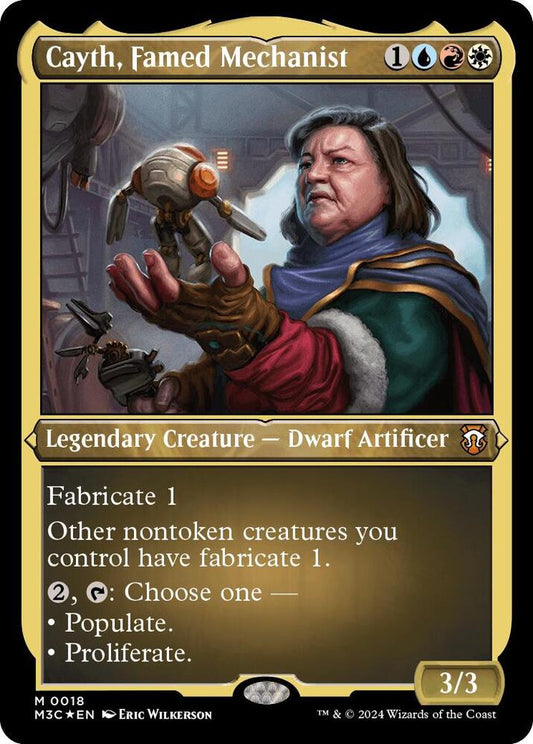 Cayth, Famed Mechanist (Foil Etched)