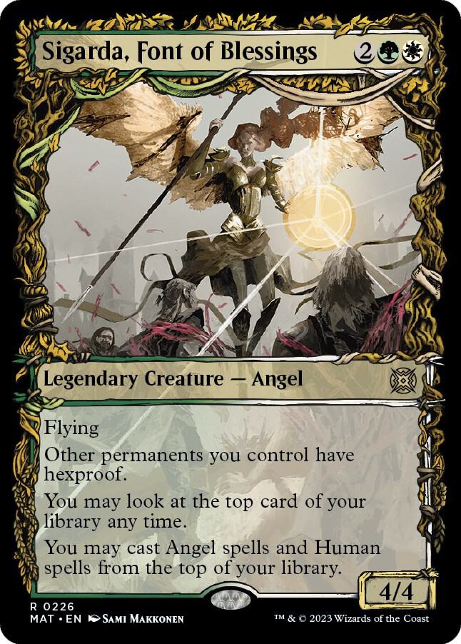 Sigarda, Font of Blessings (Halo Foil)