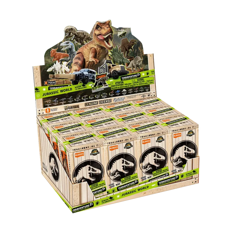 Jurassic World - Terraventure TS01 Dinosaur Capture Operation Blind Box
