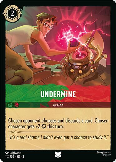 Undermine