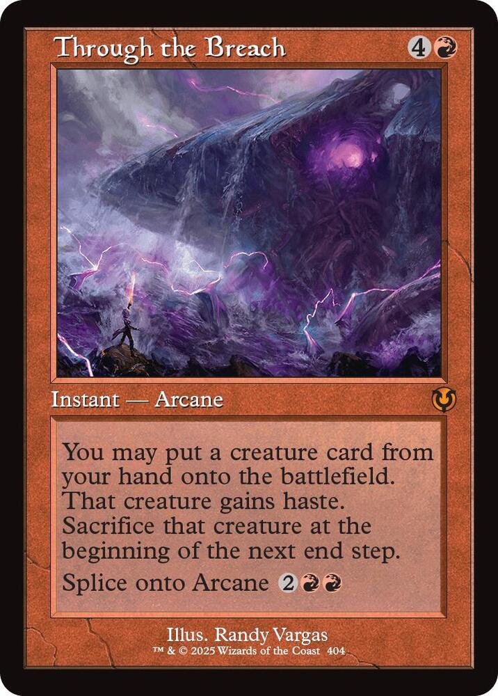Through the Breach (Retro Frame)