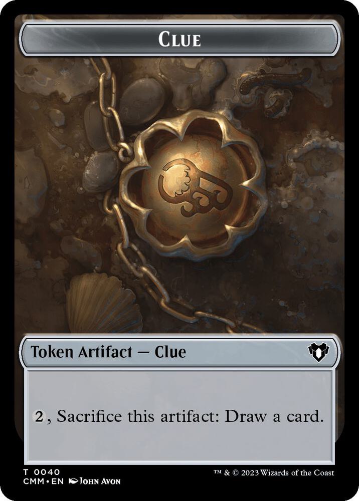 Clue // Elemental (0025) Double-Sided Token
