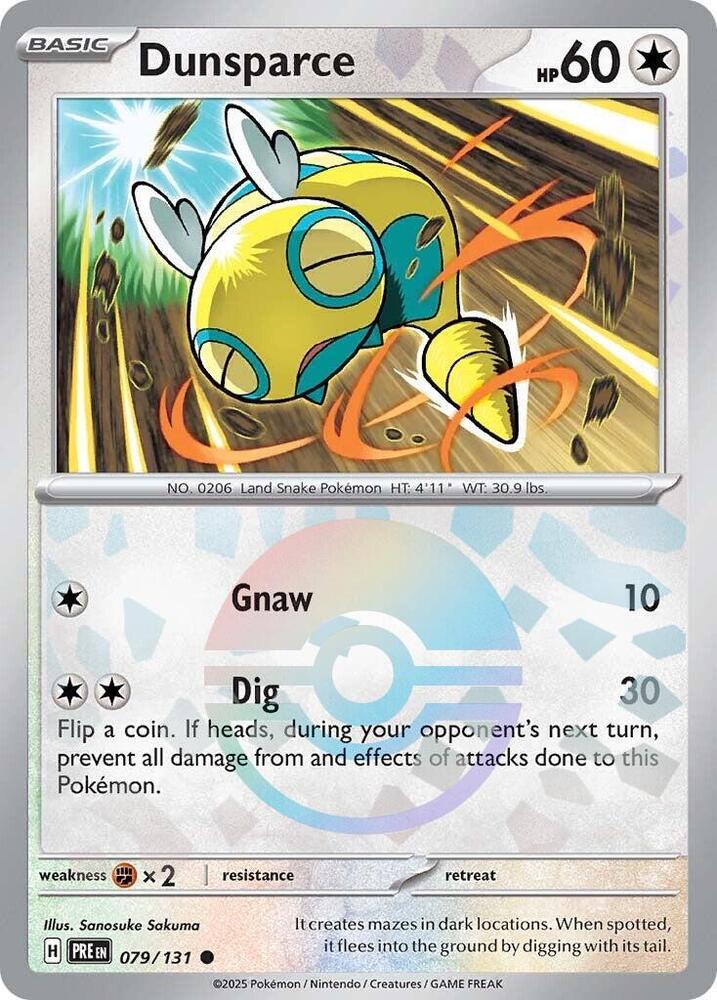 Dunsparce (Poke Ball Pattern)