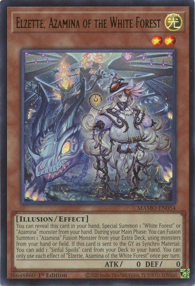 Elzette, Azamina of the White Forest [Magnificent Monsters]