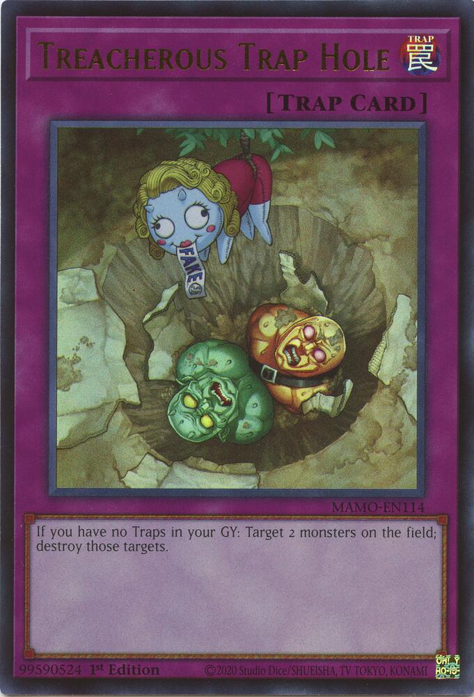 Treacherous Trap Hole [Magnificent Monsters]