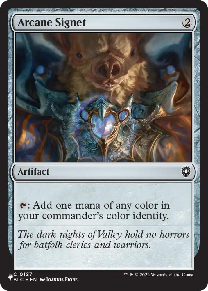 Arcane Signet (BLC) [The List Reprints]
