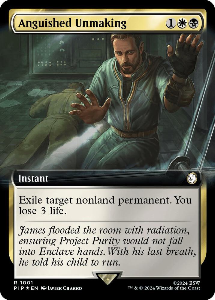 Anguished Unmaking (Extended Art) (Surge Foil)