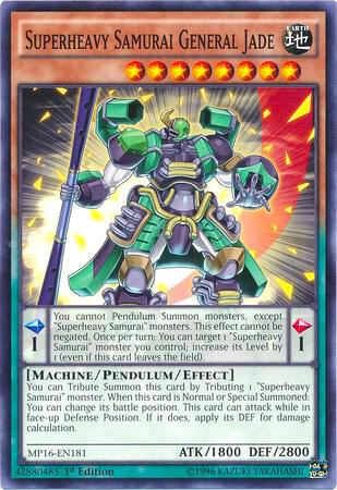 Superheavy Samurai General Jade
