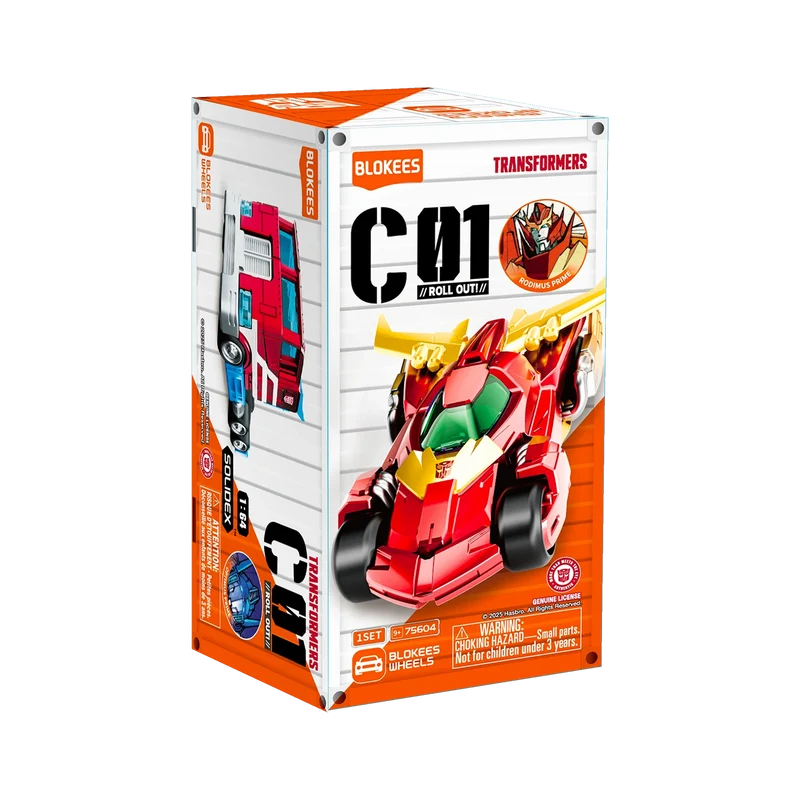 Transformers - Blokees Wheels C01 Auto Prime Blind Box