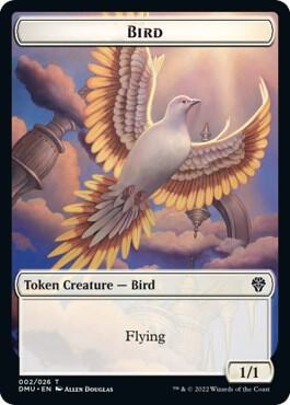 Bird (002) // Merfolk Double-Sided Token