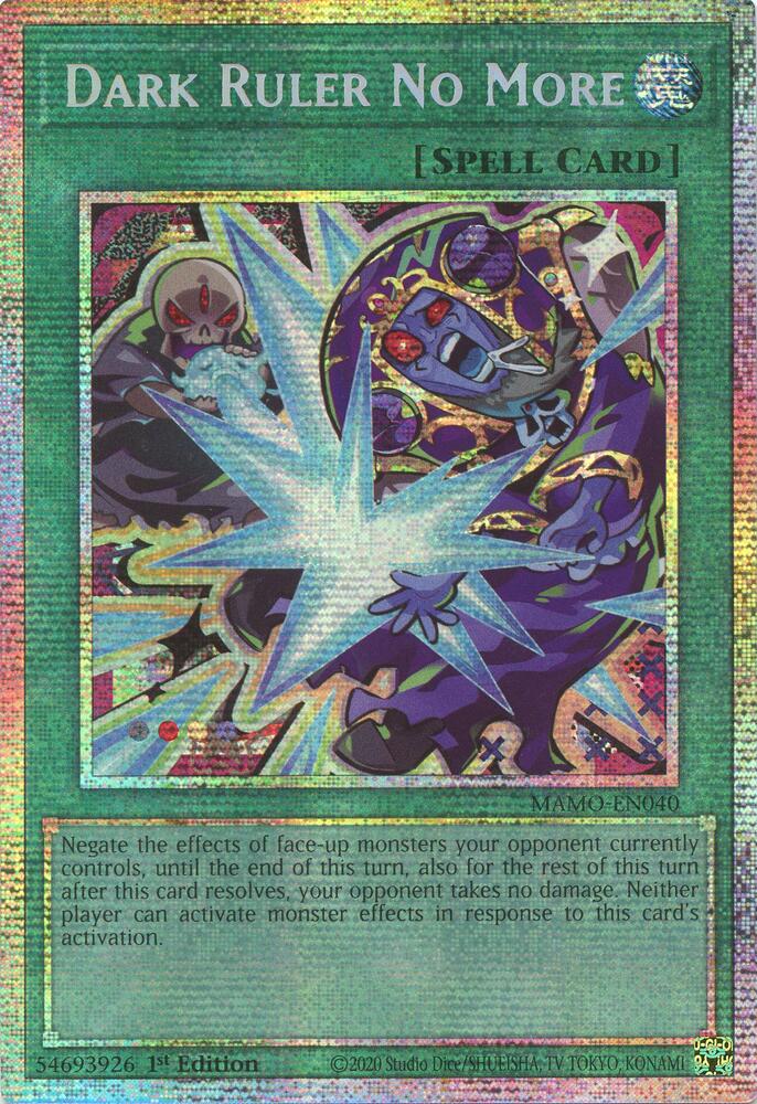 Dark Ruler No More (Starlight Rare) [Magnificent Monsters]
