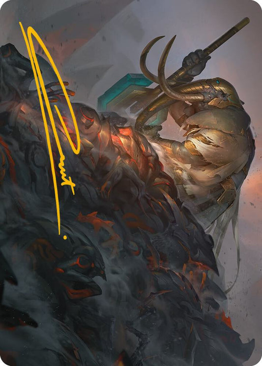Against All Odds Art Card (Gold-Stamped Signature)