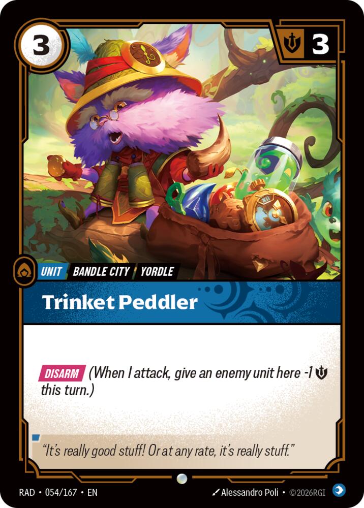 Trinket Peddler [Radiance]
