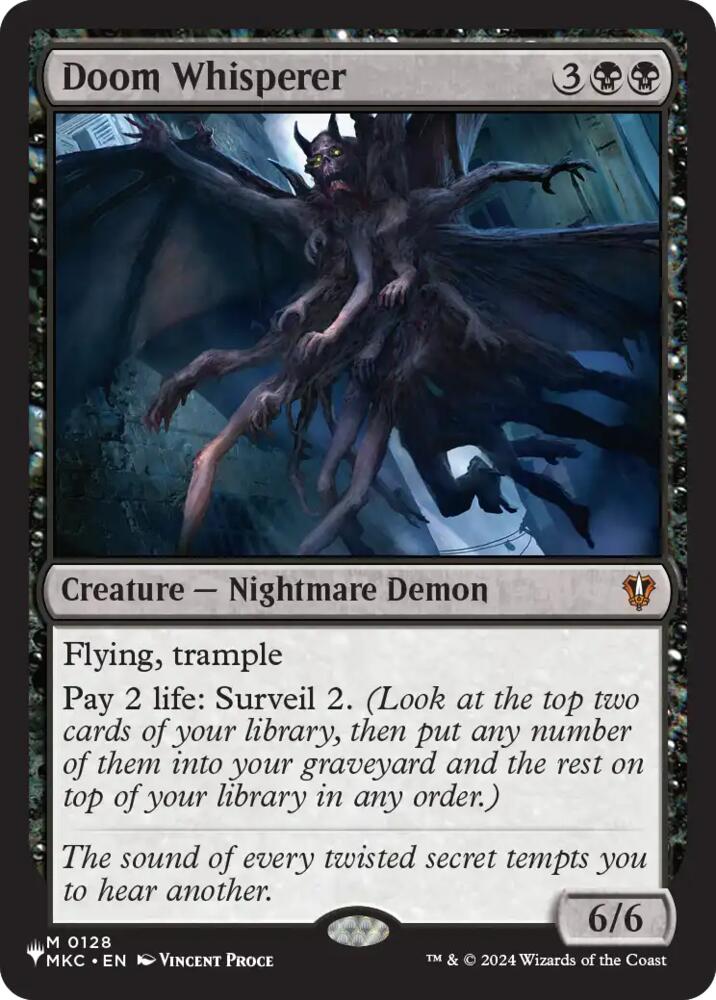 Doom Whisperer [The List Reprints]