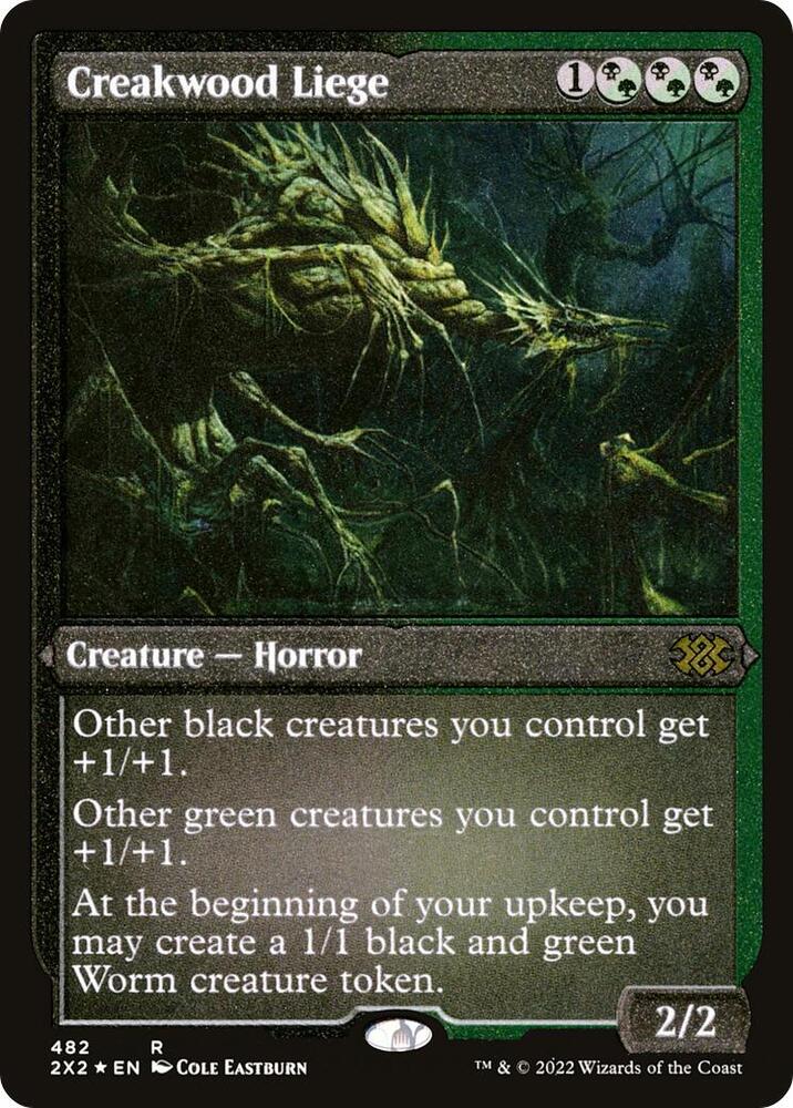 Creakwood Liege (Foil Etched)