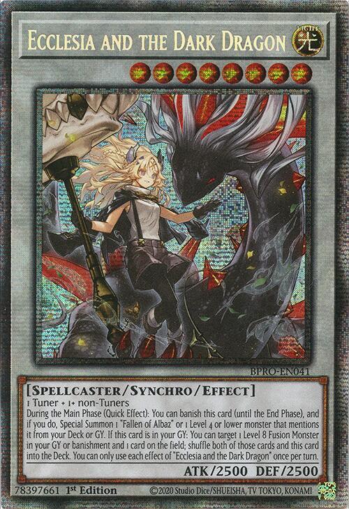 Ecclesia and the Dark Dragon (Starlight Rare)