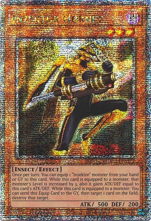 Inzektor Hornet (Quarter Century Secret Rare)