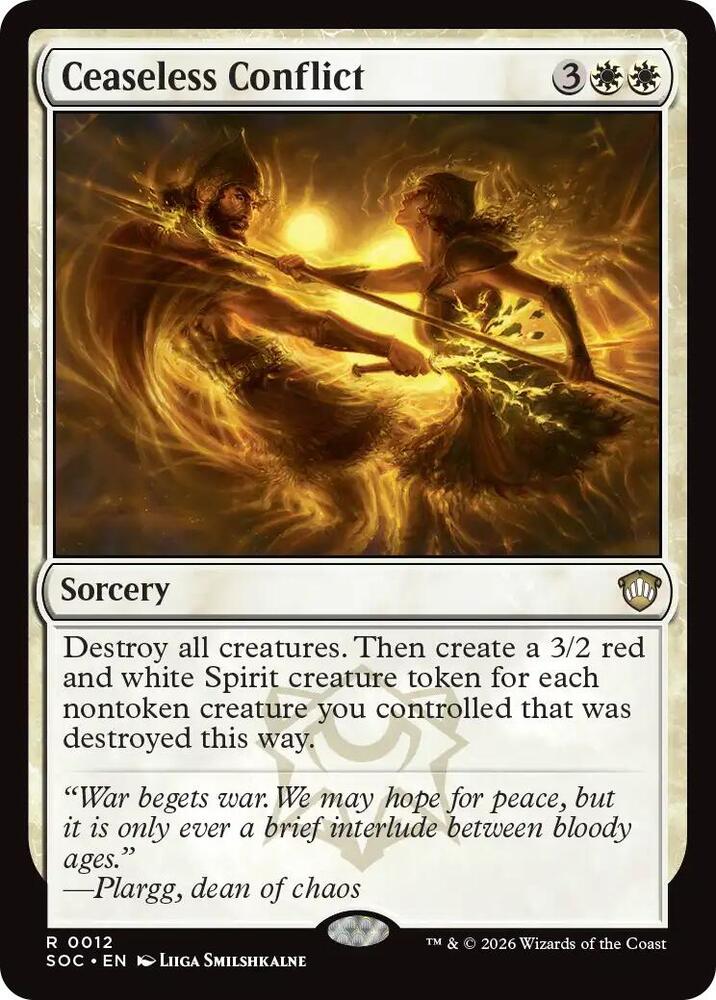 Ceaseless Conflict