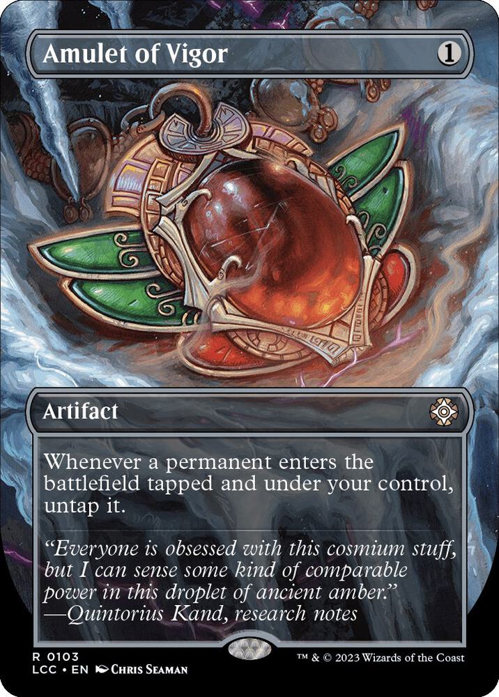 Amulet of Vigor (Borderless)