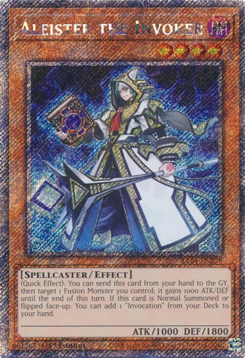 Aleister the Invoker (Platinum Secret Rare)