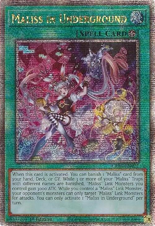 Maliss in Underground (Quarter Century Secret Rare)