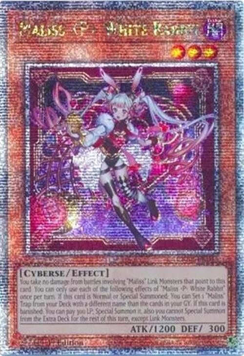 Maliss P White Rabbit (Quarter Century Secret Rare)