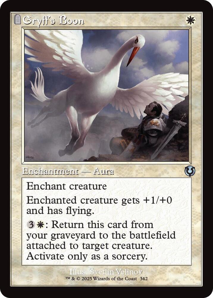 Gryff's Boon (Retro Frame)