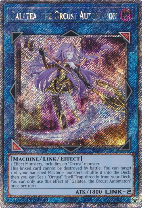 Galatea, the Orcust Automaton (Platinum Secret Rare)