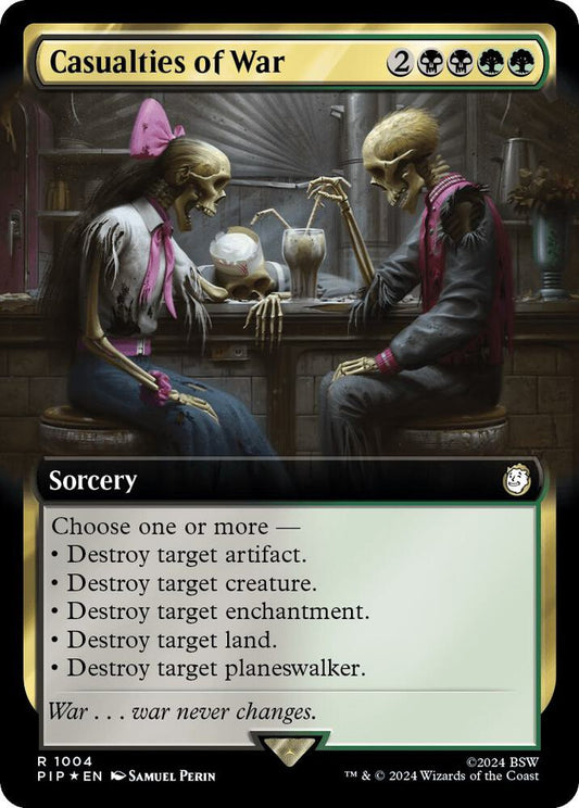Casualties of War (Extended Art) (Surge Foil)