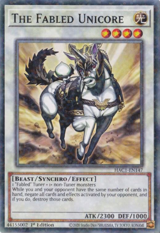 The Fabled Unicore (Duel Terminal)