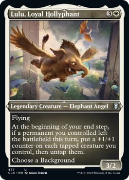 Lulu, Loyal Hollyphant (Foil Etched)