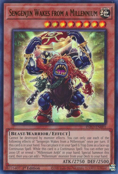 Sengenjin Wakes from a Millennium
