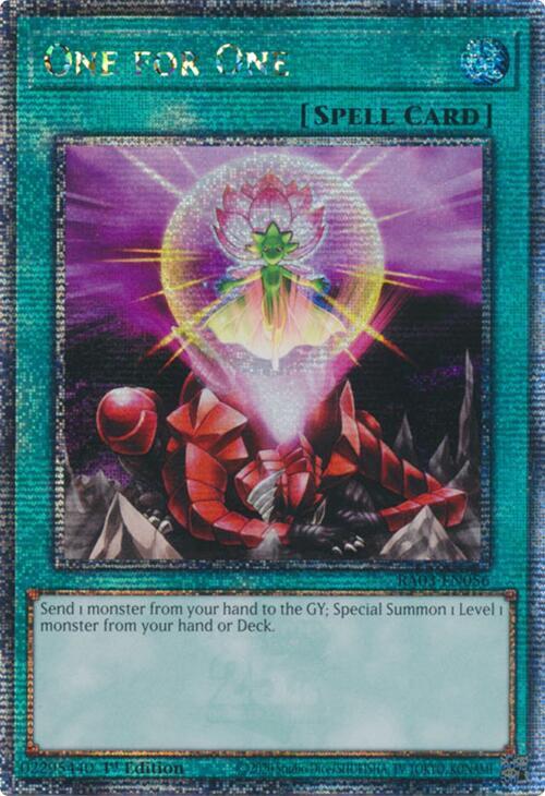 One for One (Quarter Century Secret Rare)