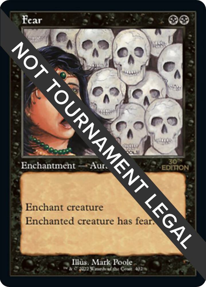 Fear (Retro Frame)