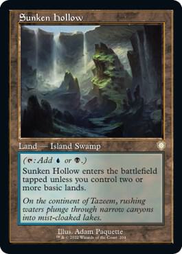 Sunken Hollow (Retro Frame)