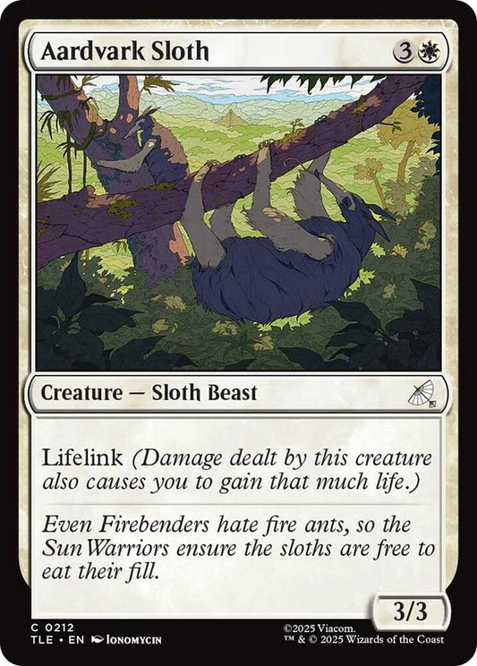 Aardvark Sloth