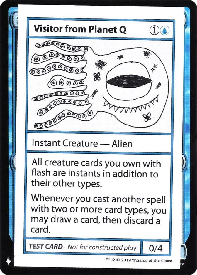 Visitor from Planet Q