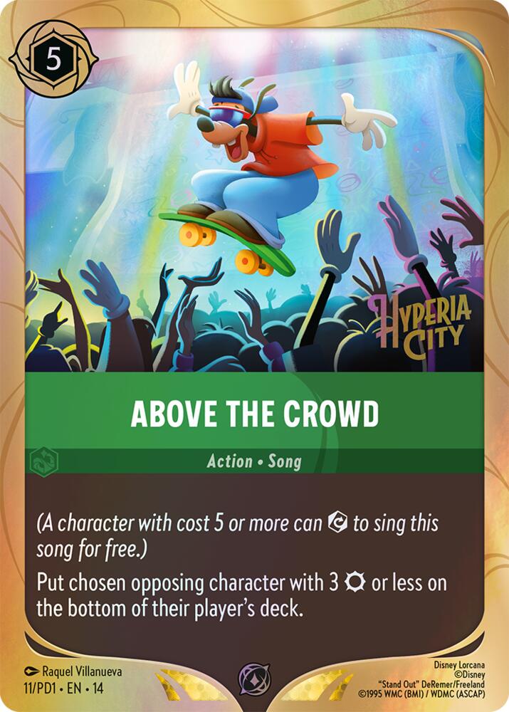 Above the Crowd
