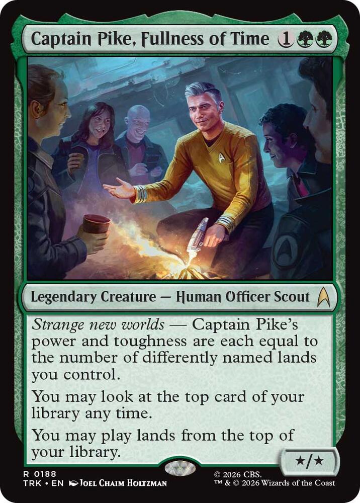 Captain Pike, Fullness of Time [Star Trek]