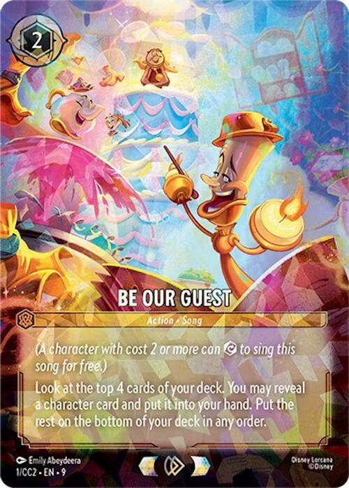 Be Our Guest [Disney Lorcana Promo Cards]