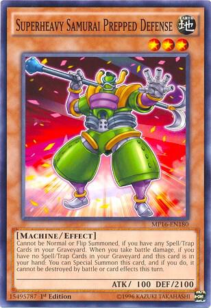 Superheavy Samurai Prepped Defense