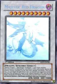 Majestic Red Dragon (Ghost Rare)