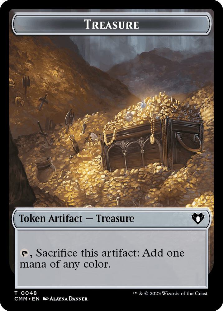 Treasure // Rat Double-Sided Token